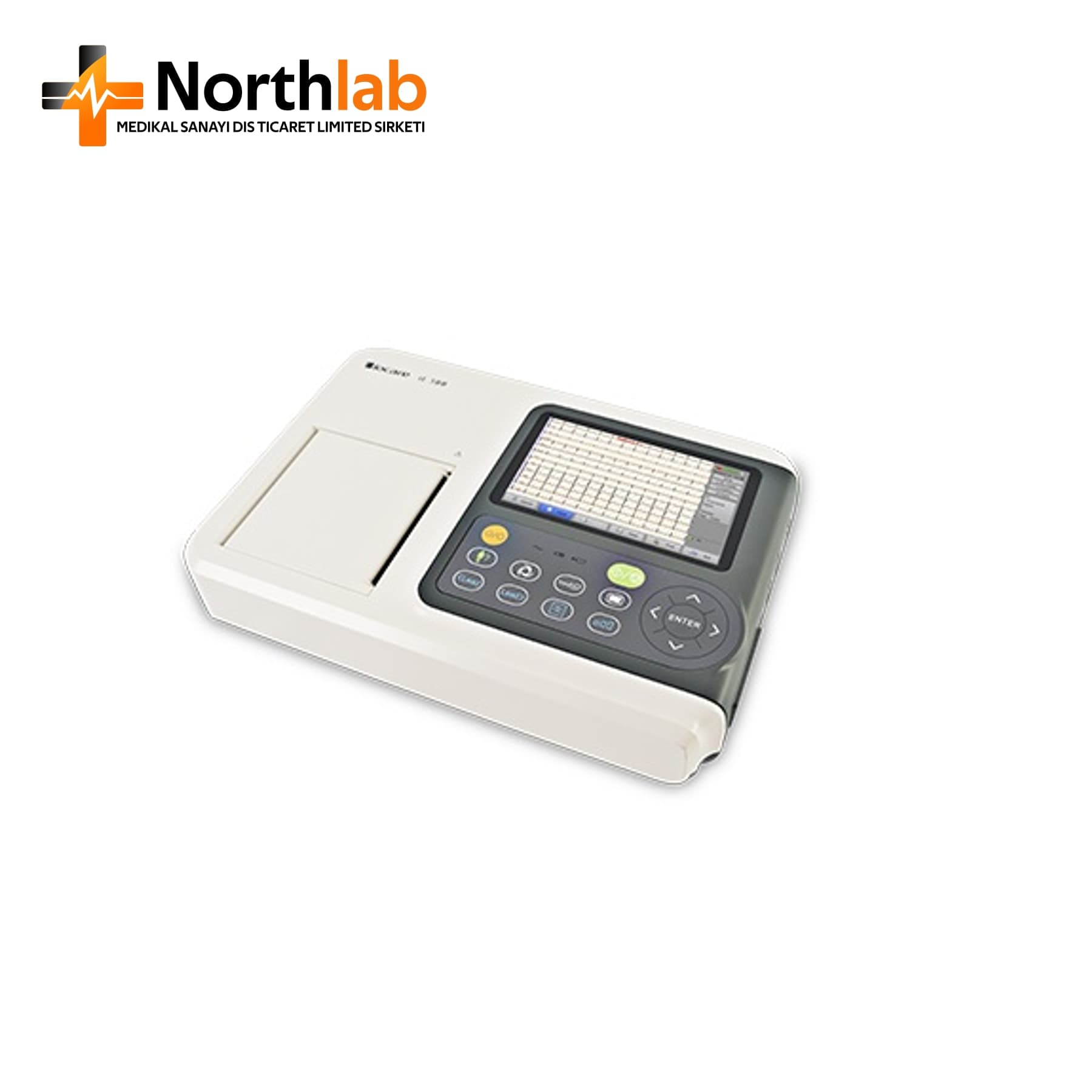3-Channel Portable ECG Machine
