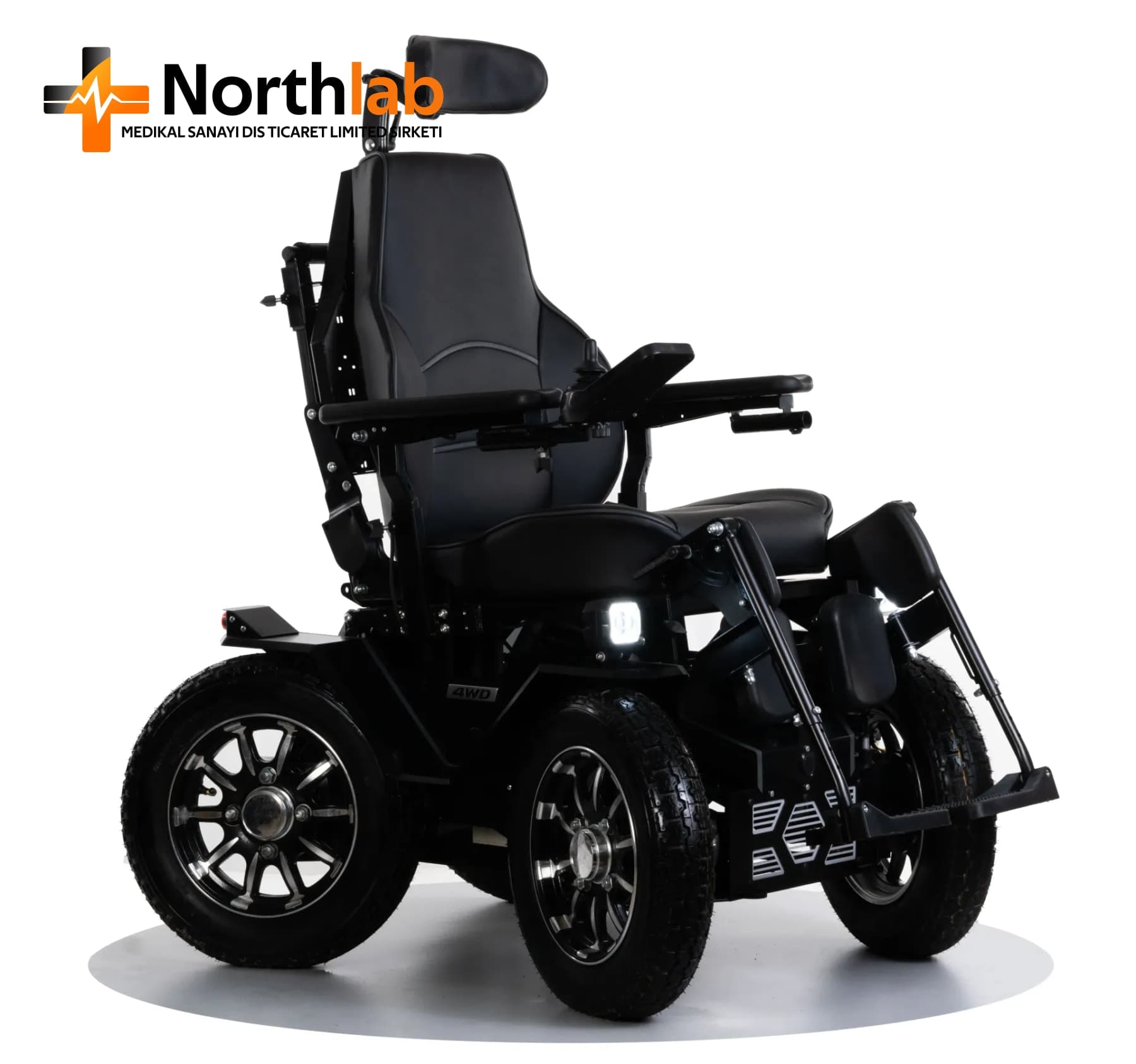 Caterwil Ultra 4WD PRO All-Wheel Drive Electric Wheelchair