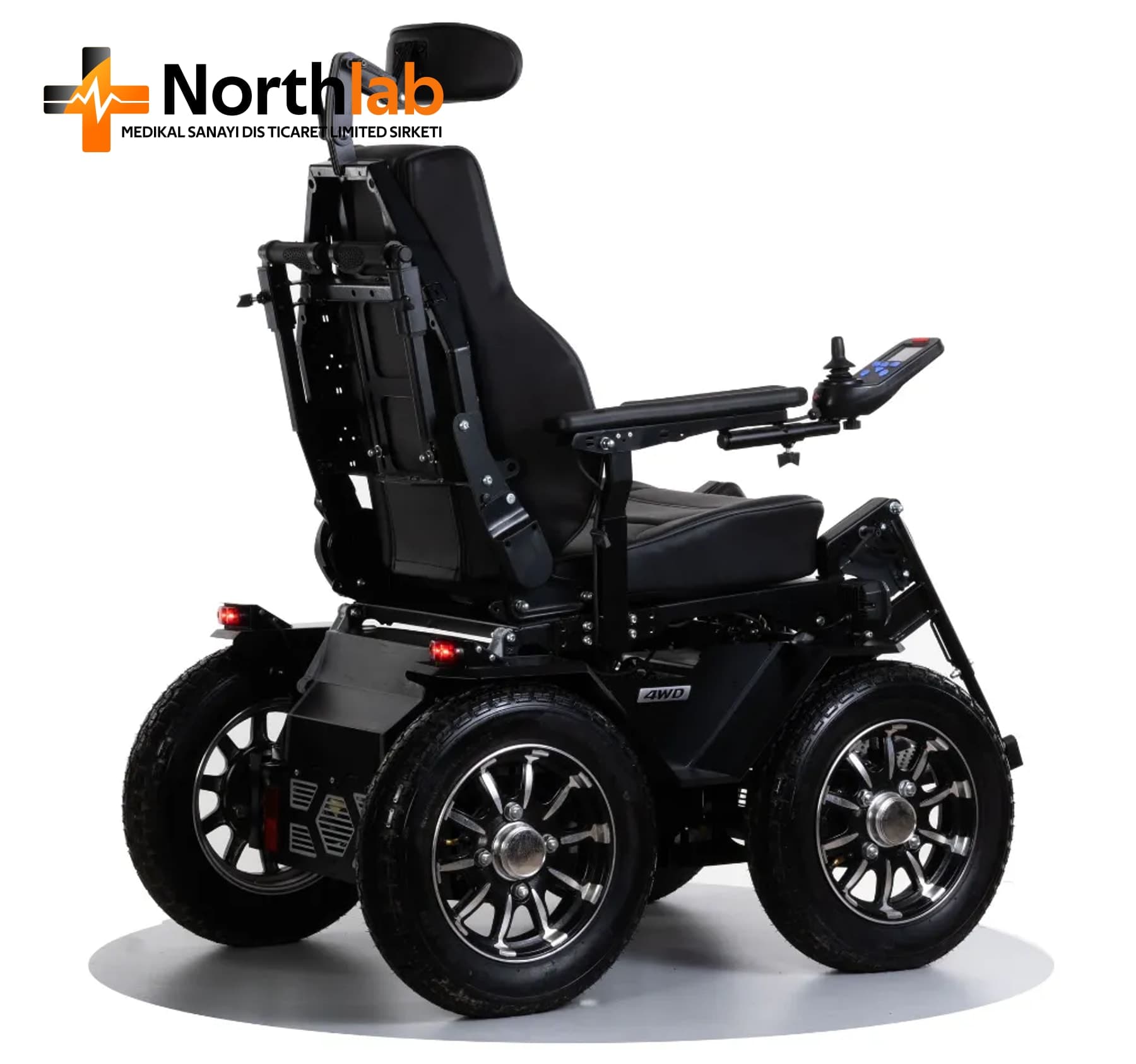Caterwil Ultra 4WD PRO All-Wheel Drive Electric Wheelchair