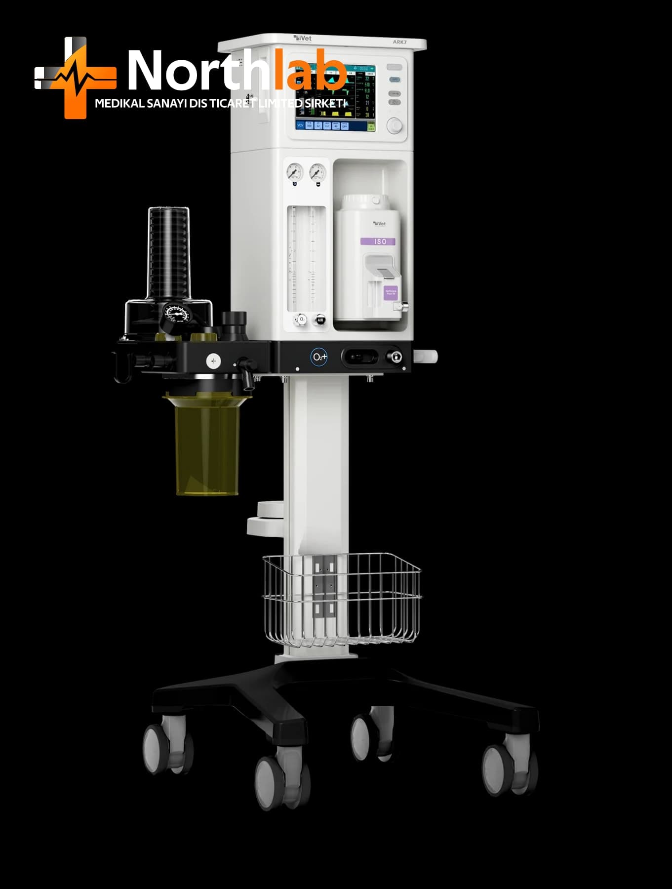 Comen ARK-7 Anesthesia Workstation with Ventilator