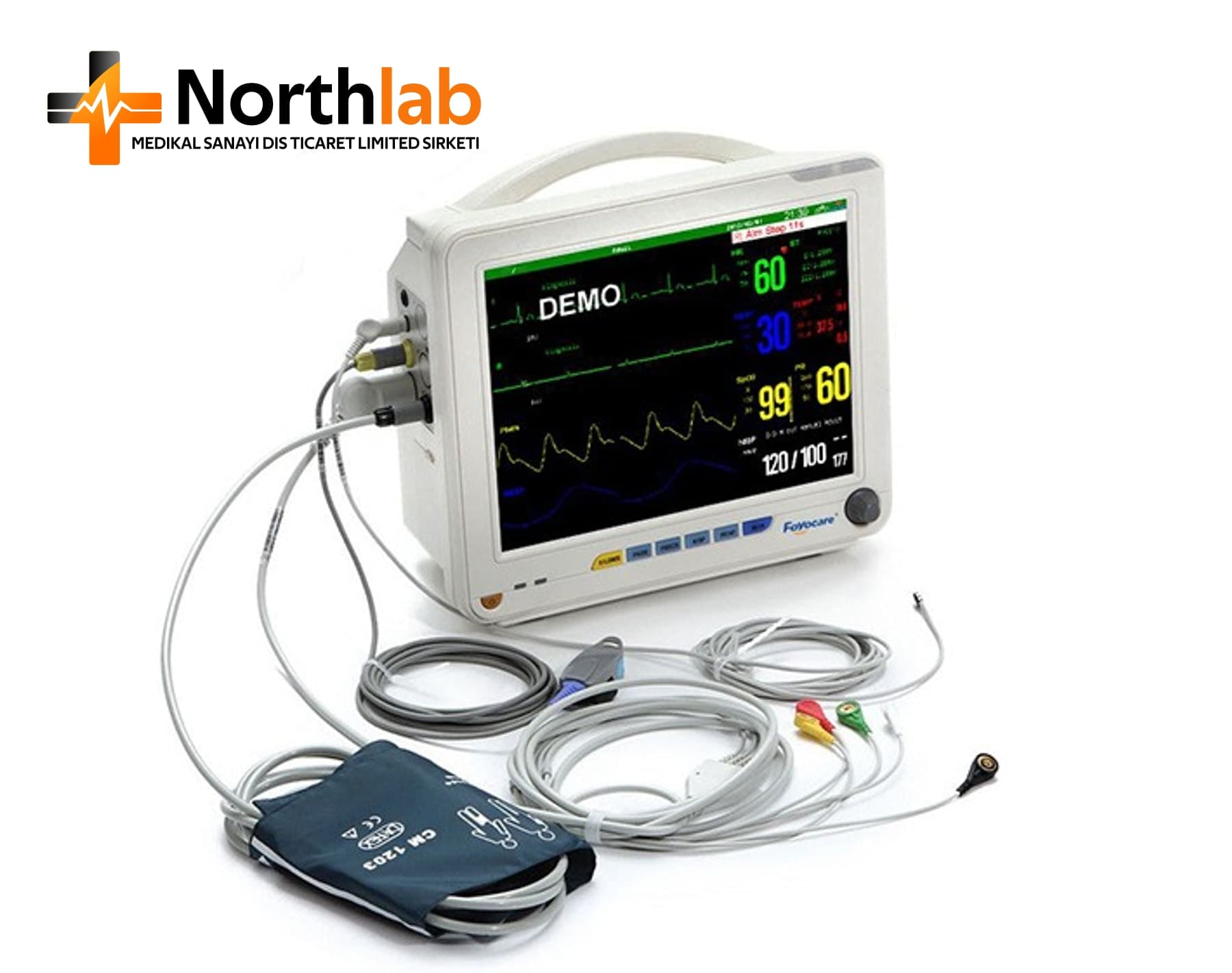 Digital Patient Monitor (12-inch Bedside Type)