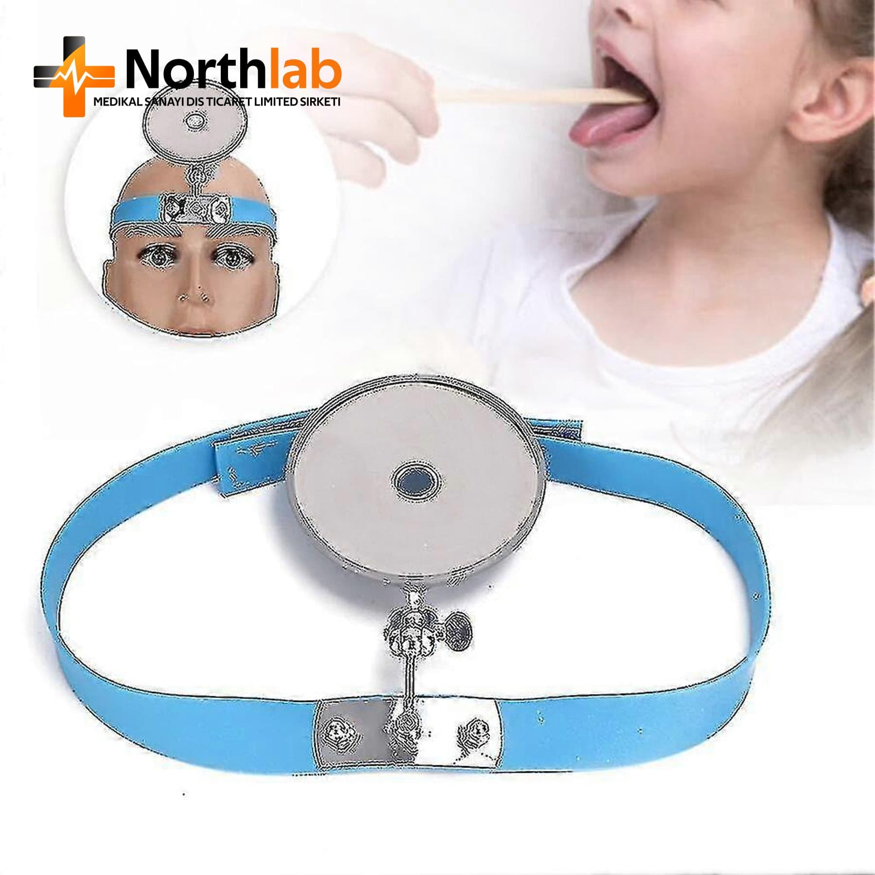 ENT Headband Mirror (Stainless Steel)