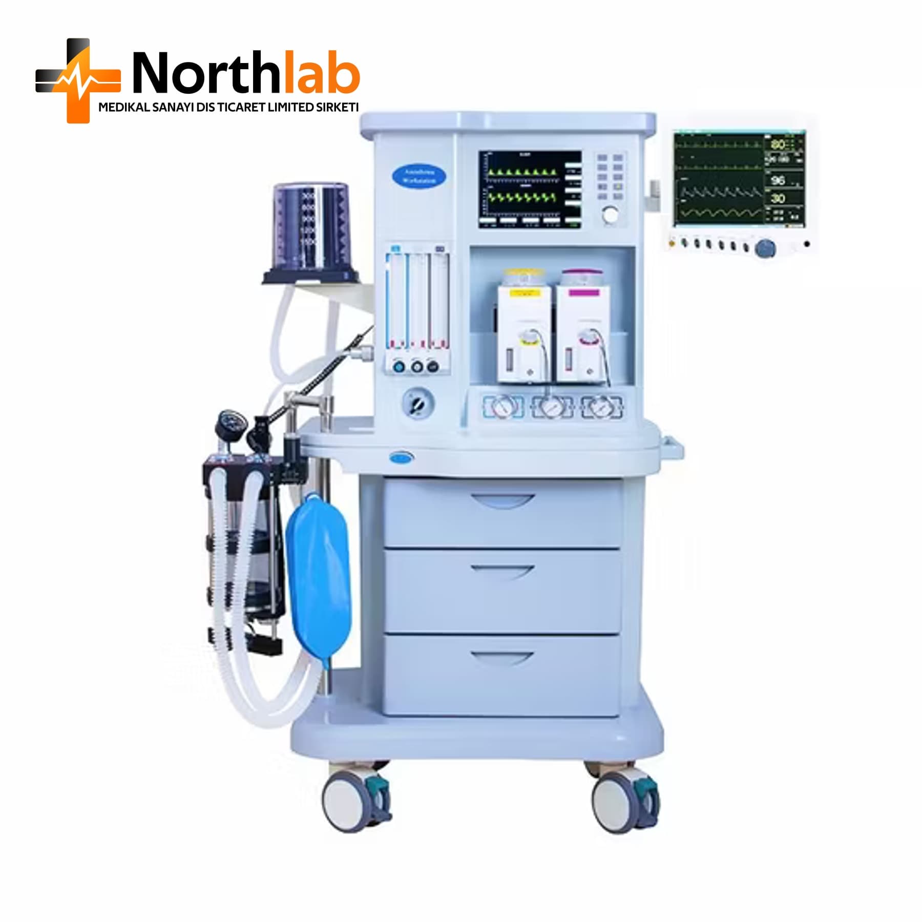 HRD Anesthesia Workstation with Ventilator