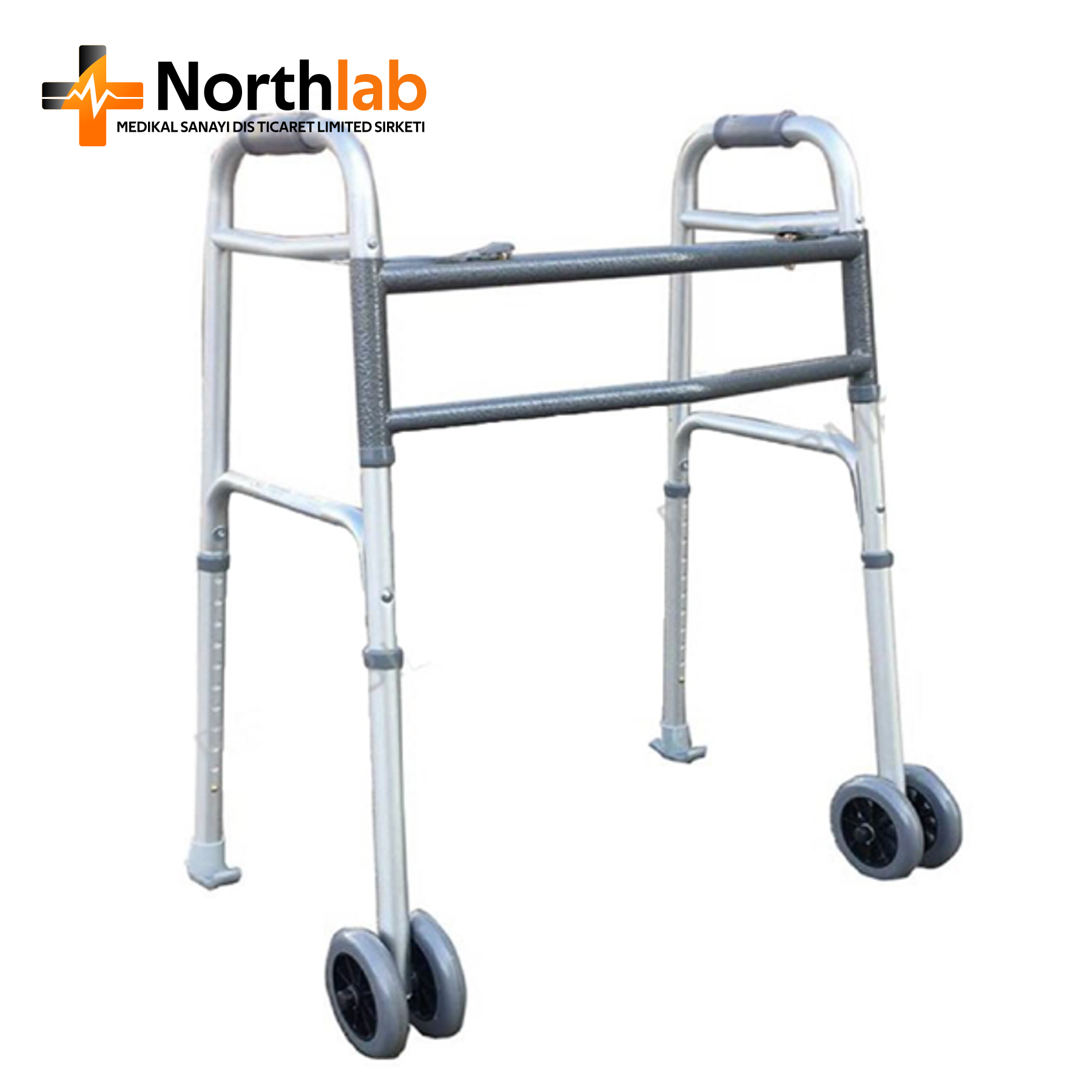Aluminum Walker with Wheels